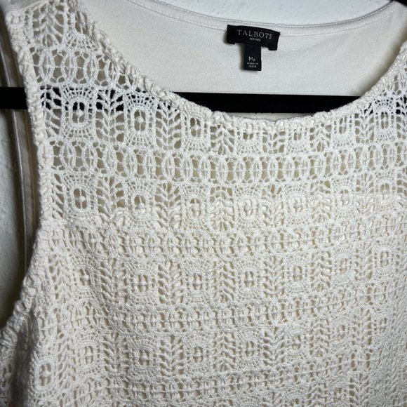 Talbots Woven Summer Tank Top‎ - Picture 3 of 6